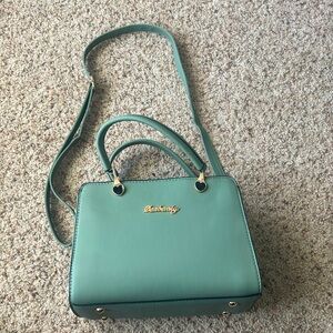 Cute sage green purse/bag great quality never used like new without tags